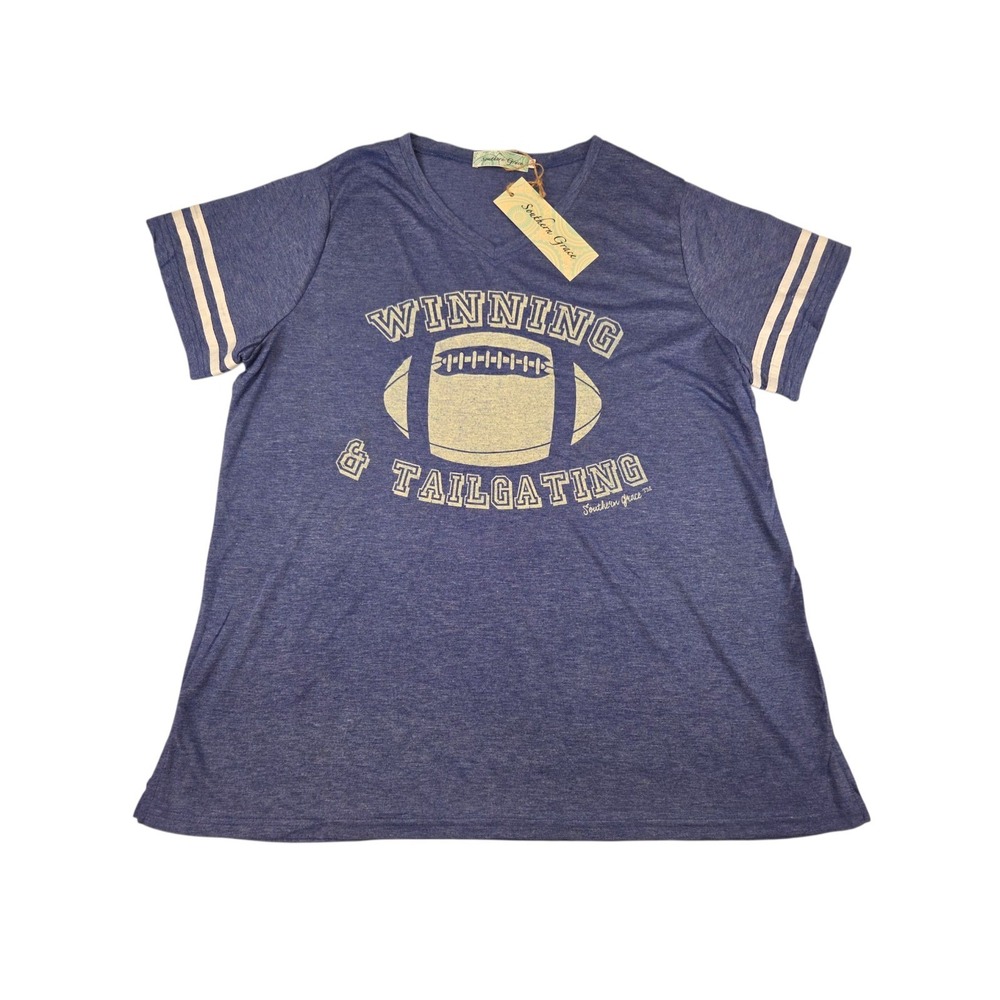 Southern Grace Graphic Tee - Winning & Tailgating 2XL